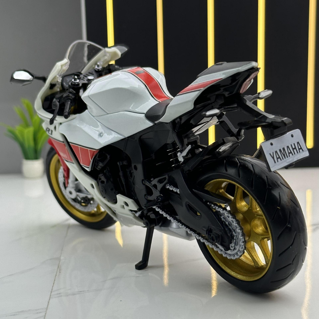 Rmz Mô Hình Xe Mô Tô yamaha yzf-r1m Tỉ Lệ 1: 12