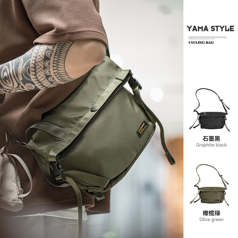 Maden tooling mountain series túi đi xe đạp ngoài trời chức năng túi messenger dung tích lớn đa chức năng one-shoulder messen