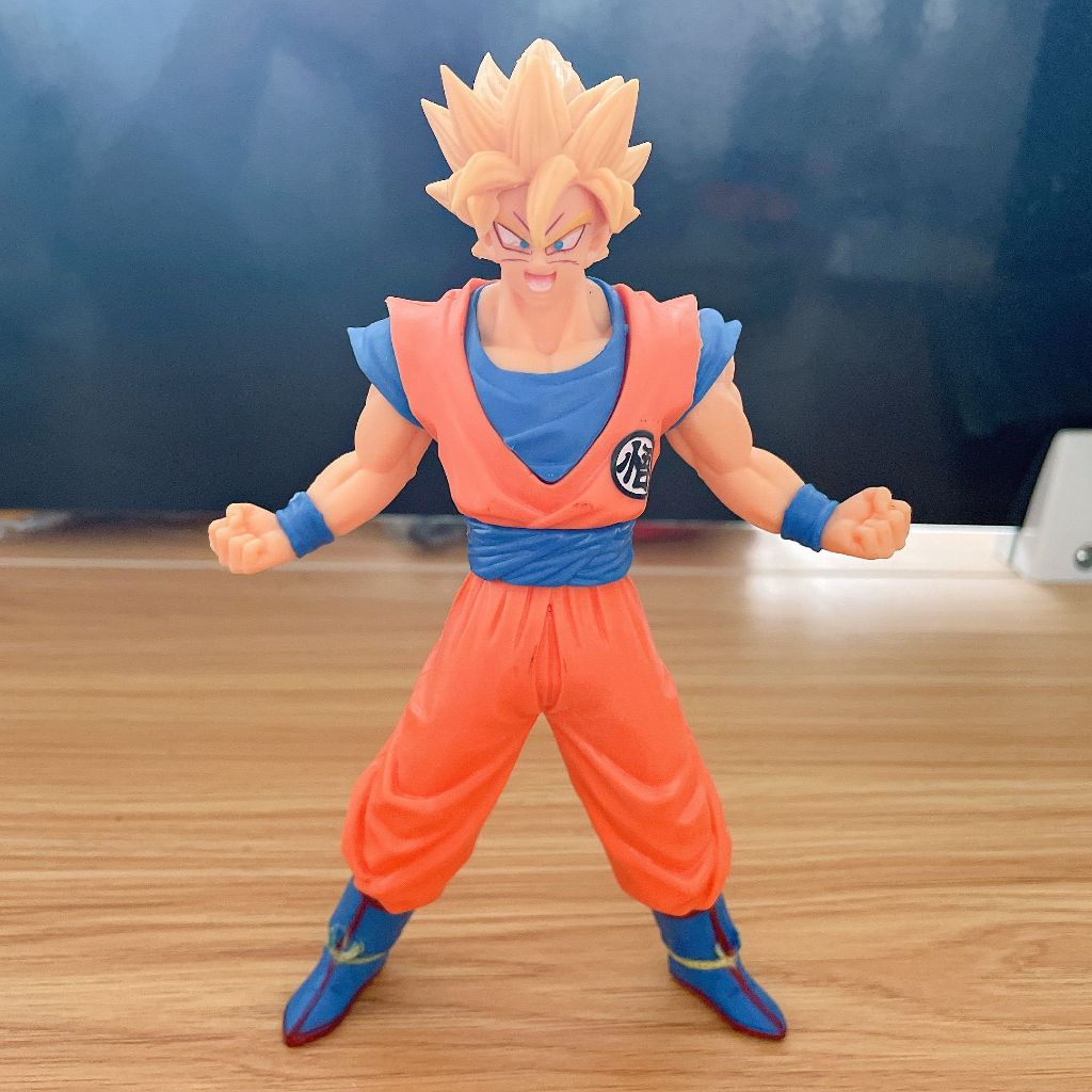 Mô Hình Nhân Vật goku vegeta majin buu broli super saiyan zamasul Bằng pvc 19cm Có Thể Di Chuyển Được Làm Quà Tặng Trang Trí