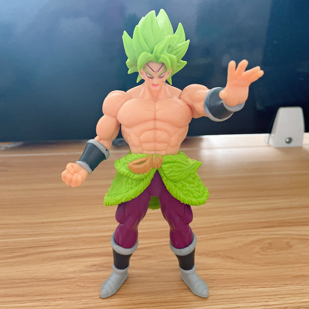 Mô Hình Nhân Vật goku vegeta majin buu broli super saiyan zamasul Bằng pvc 19cm Có Thể Di Chuyển Được Làm Quà Tặng Trang Trí