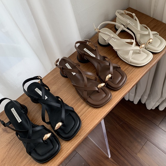 Xăng đan Cao Gót Hở Ngón Thời Trang Mùa Hè 2023 Dành Cho Nữ