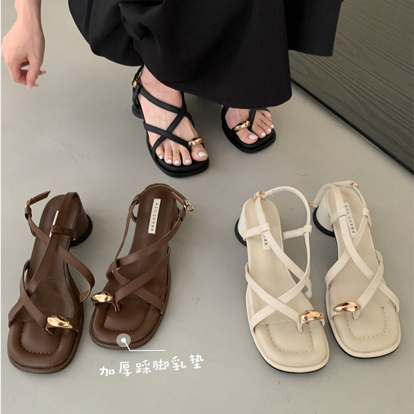 Xăng đan Cao Gót Hở Ngón Thời Trang Mùa Hè 2023 Dành Cho Nữ