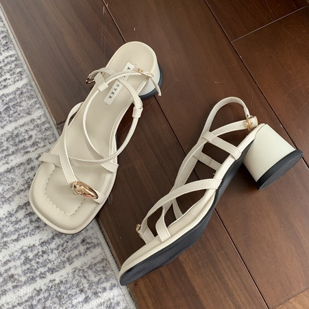 Xăng đan Cao Gót Hở Ngón Thời Trang Mùa Hè 2023 Dành Cho Nữ