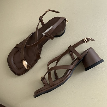 Xăng đan Cao Gót Hở Ngón Thời Trang Mùa Hè 2023 Dành Cho Nữ