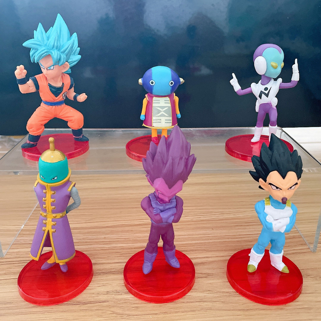 Set 6 Mô Hình Nhân Vật Phim dragon ball z 5-8cm