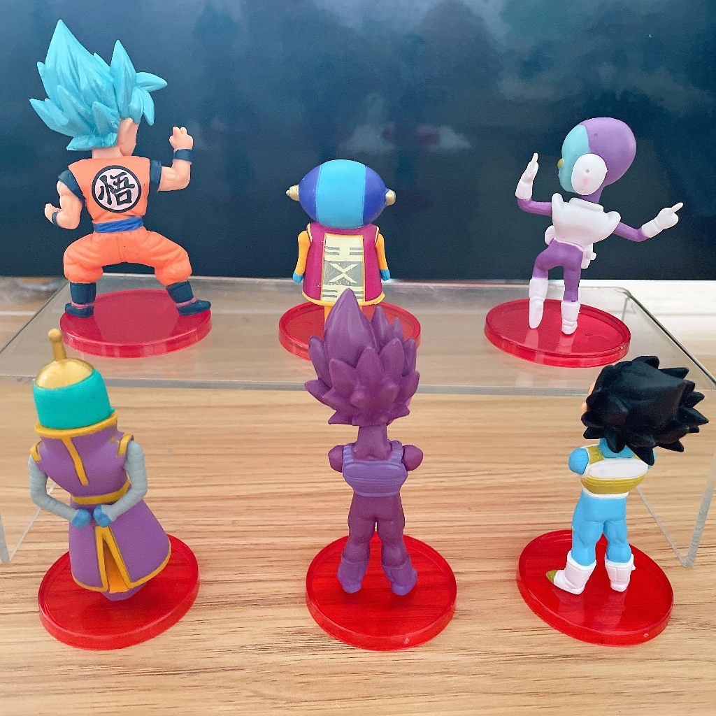 Set 6 Mô Hình Nhân Vật Phim dragon ball z 5-8cm