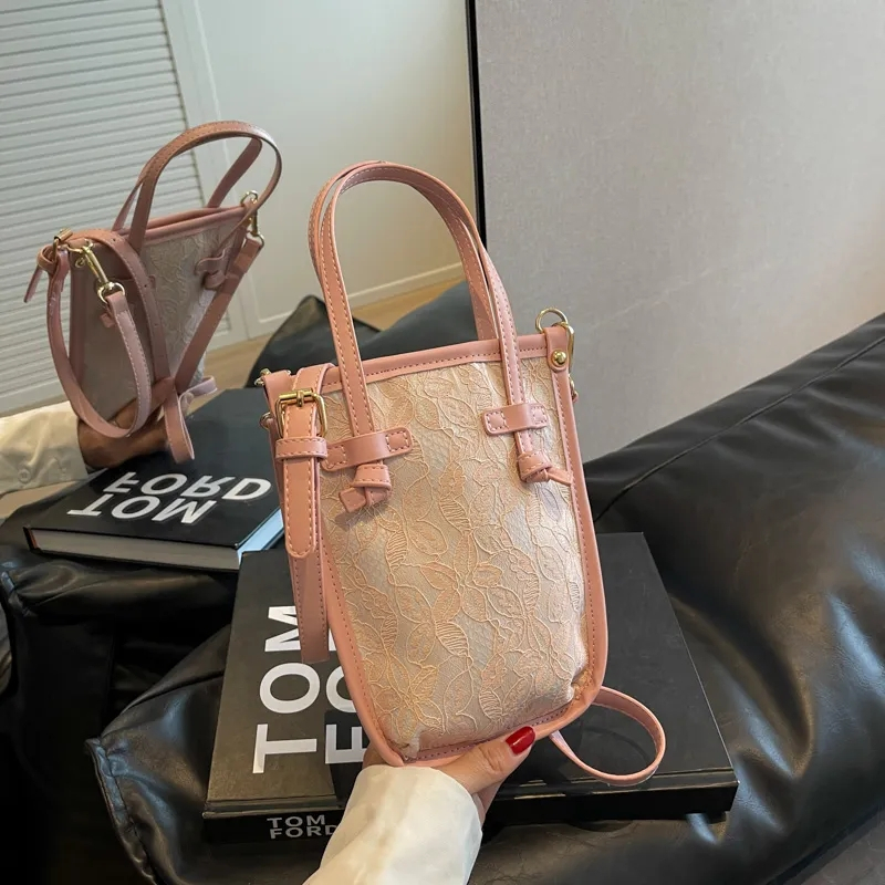 Da Túi Đeo Chéo mini Đựng Điện Thoại Chống Thấm Nước Thời Trang Mùa Hè Cho Nữ 859