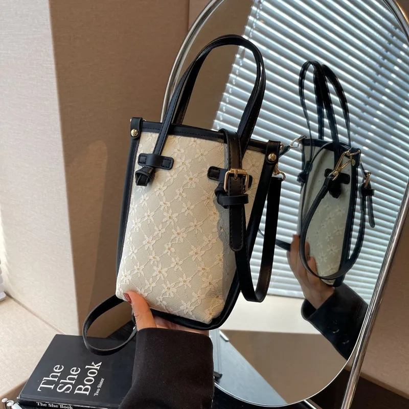 Da Túi Đeo Chéo mini Đựng Điện Thoại Chống Thấm Nước Thời Trang Mùa Hè Cho Nữ 859