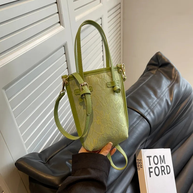 Da Túi Đeo Chéo mini Đựng Điện Thoại Chống Thấm Nước Thời Trang Mùa Hè Cho Nữ 859