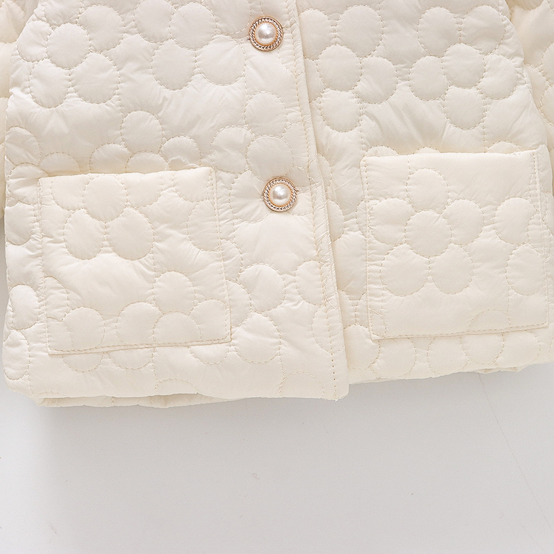 Áo Khoác Tay Dài Màu Sắc Đơn Giản Phong Cách Hàn Quốc Cho Bé Gái 0-3 Tuổi