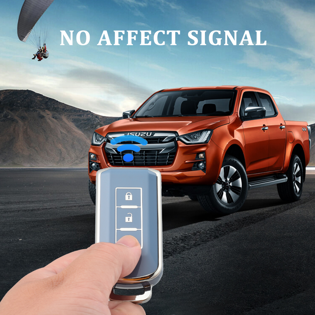 Mitsubishi Vỏ tpu Bảo Vệ Chìa Khóa Điều Khiển Từ Xa Cho Xe Hơi mirage mirage g4 xpander cross montero sport outlander phev