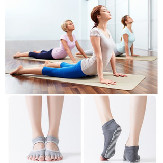 Vớ hở ngón tập yoga pilates chống trượt tiện dụng cho nữ