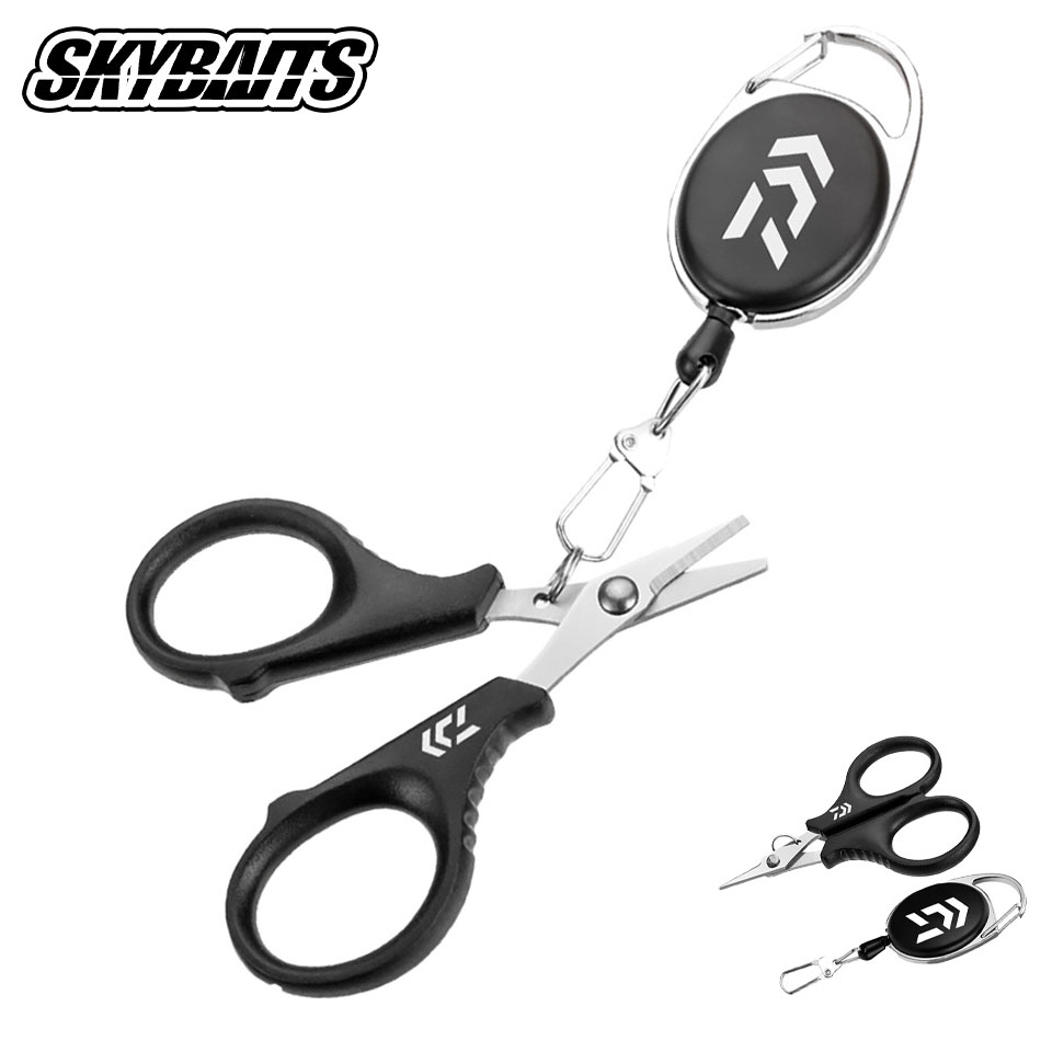 Skybaits Kéo Cắt Dây Câu Cá Bằng Thép Không Gỉ pe Nhỏ Gọn