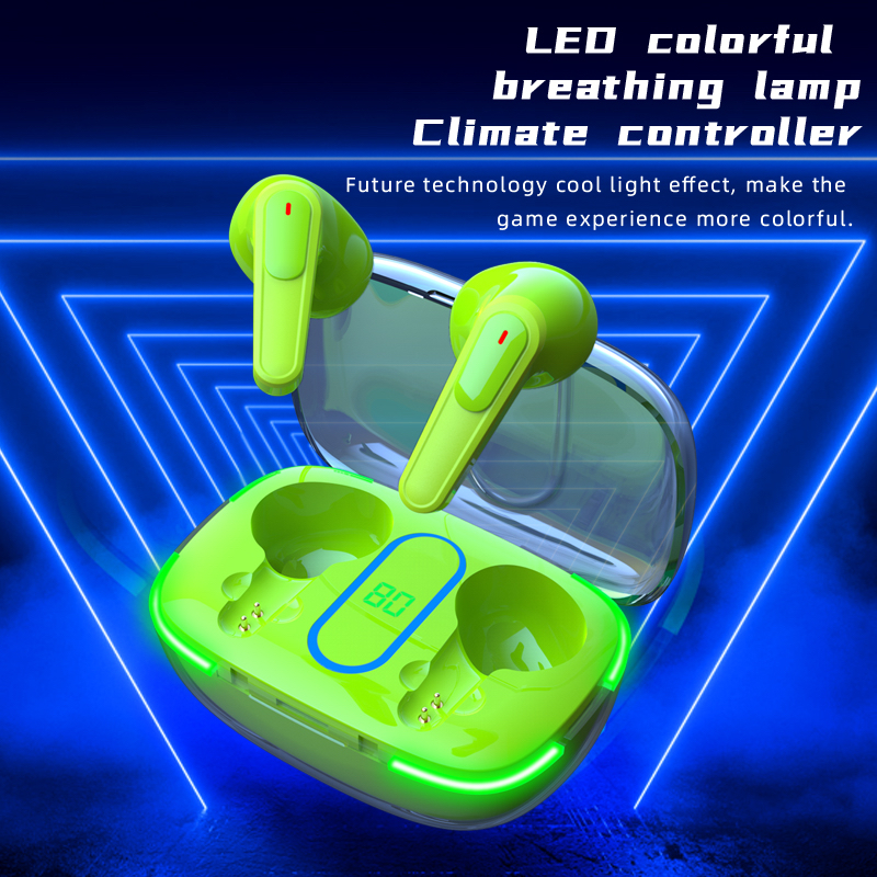 OKSJ Tai Nghe Nhét Tai bluetooth Không Dây Màn Hình Kỹ Thuật Số