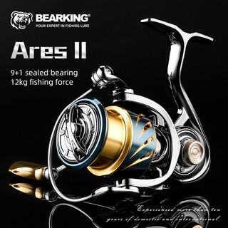  Bearking Thương hiệu TW-S Series Vòng bi thép không gỉ 5.5: 1 Máy câu Hệ thống kéo 12Kg Công suất tối đa Cuộn dây câu| 