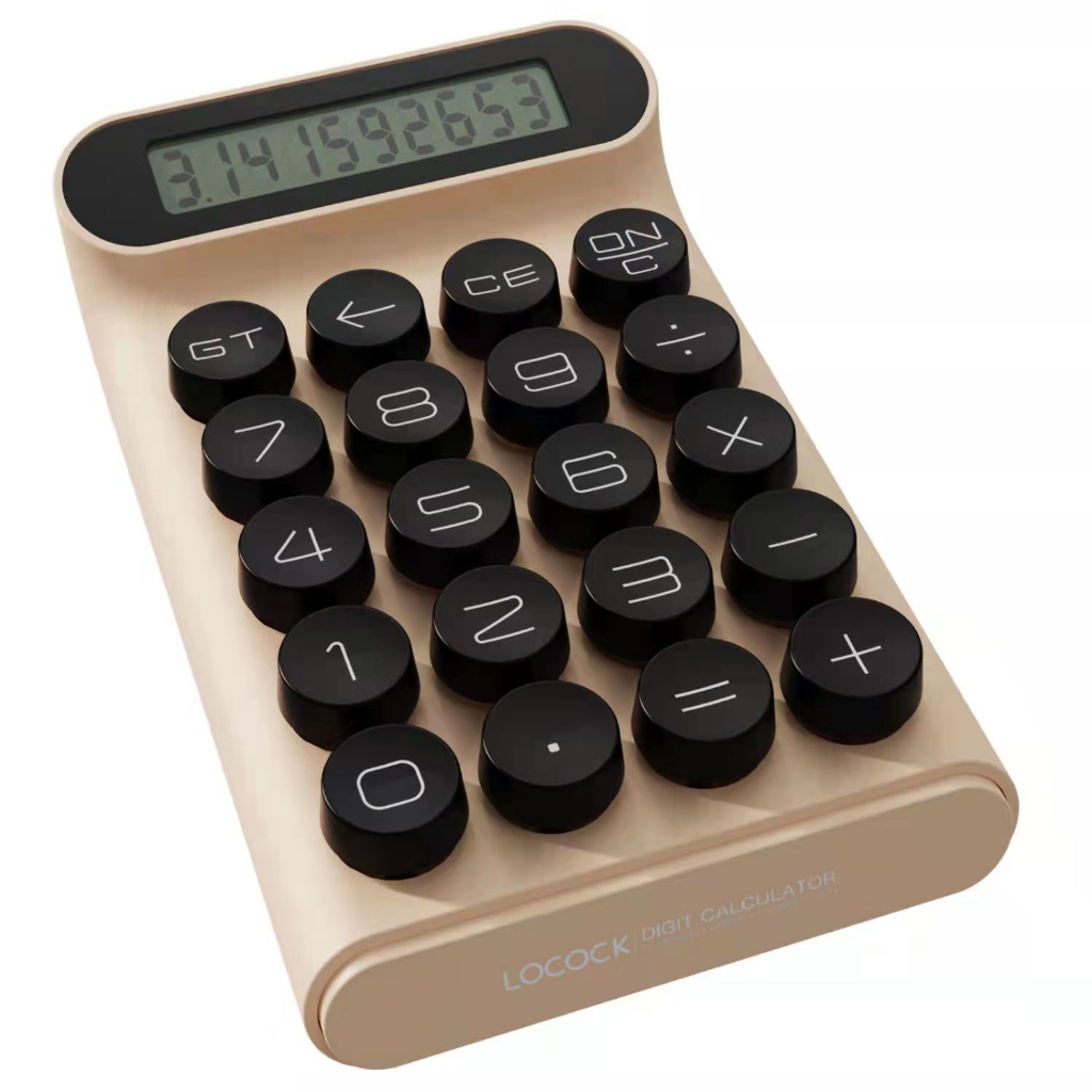 Locock Máy Tính Điện Tử 20 Phím 10 Phím Đa Năng