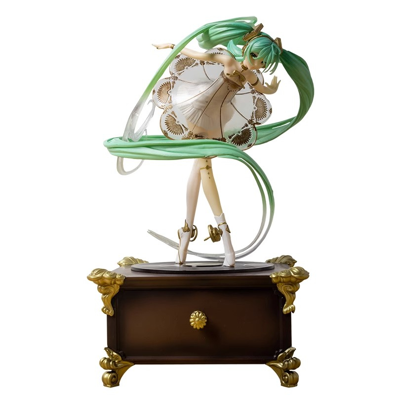 Đồ trang trí Nhân Vật hatsune miku Kỉ Niệm 5 Năm 30cm