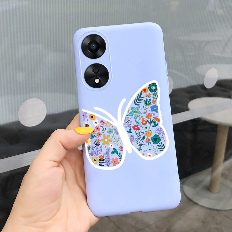 Ôp Điện Thoại Silicon Dẻo Họa Tiết Cô Gái Xinh Đẹp Cho oppo a78 4g cph2565 / oppo a78 5g cph2483 cph2495 oppoa78 5g 4g Ốp