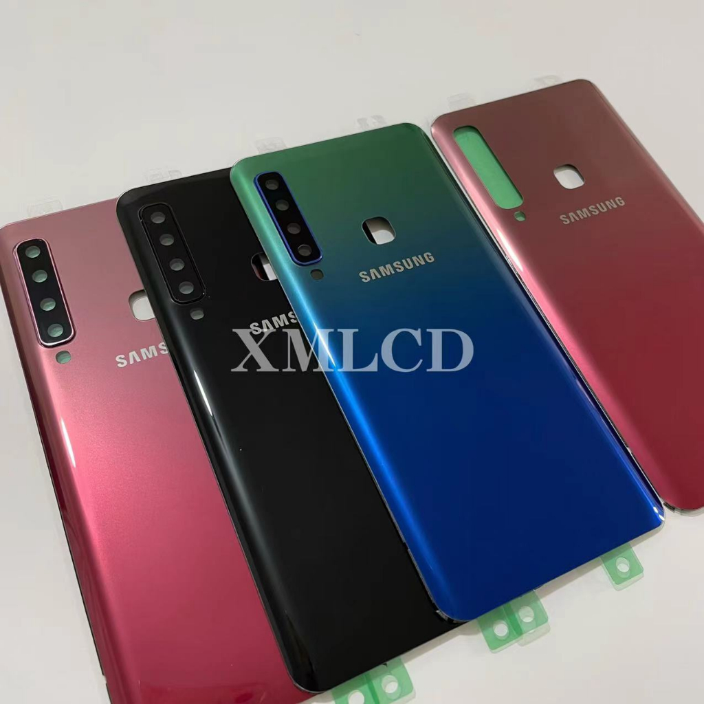 Nắp mặt kiếng Samsung A9 2018 bảo vệ pin và camera sau cho