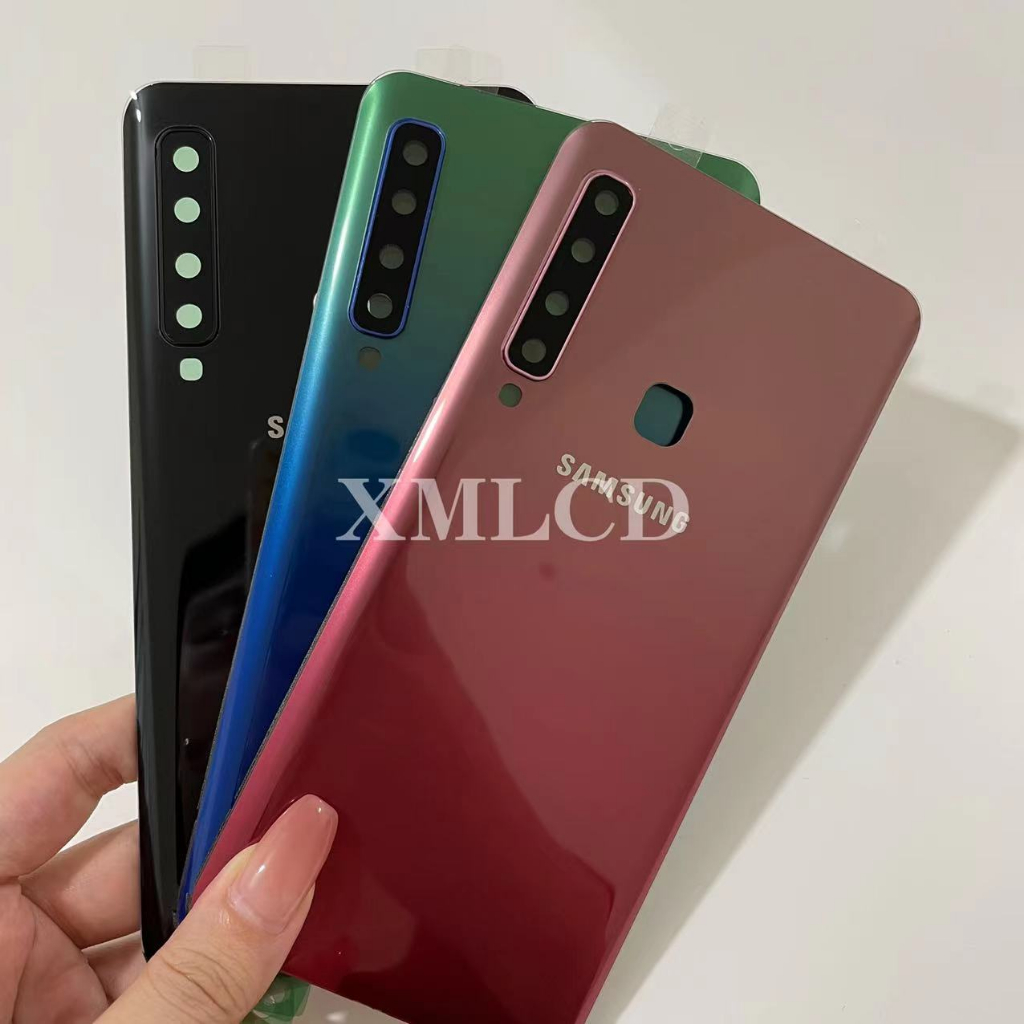 Nắp mặt kiếng Samsung A9 2018 bảo vệ pin và camera sau cho