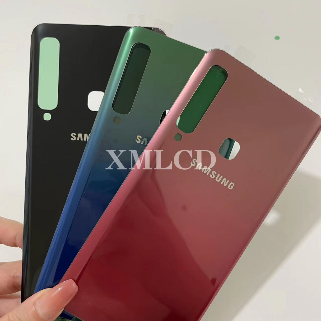 Nắp mặt kiếng Samsung A9 2018 bảo vệ pin và camera sau cho