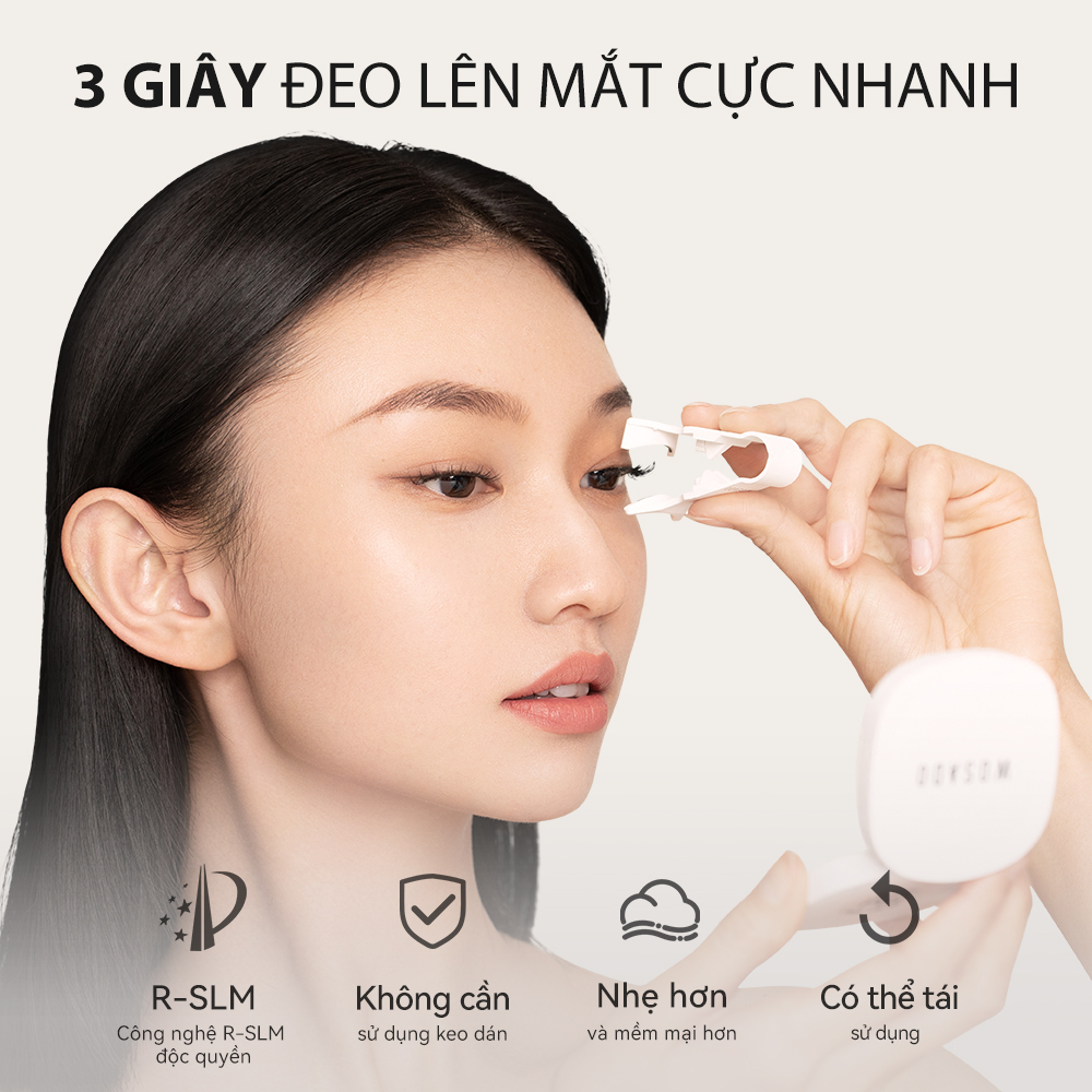 WOSADO MI GIẢ TỪ TÍNH MỀM  No.6 FEATHER BLACK - LÔNG VŨ ĐEN  Lông mi giả từ tính an toàn, tái sử dụng, chất lượng cao, chuyên nghiệp, chất liệu DuPont, được cấp bằng sáng chế Mi sợi tiên dịu dàng  Trang điểm nhẹ và trang điểm tinh tế