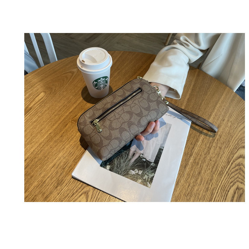 Ví Cầm Tay Dáng Dài Phong Cách retro Thời Trang Cho Nữ