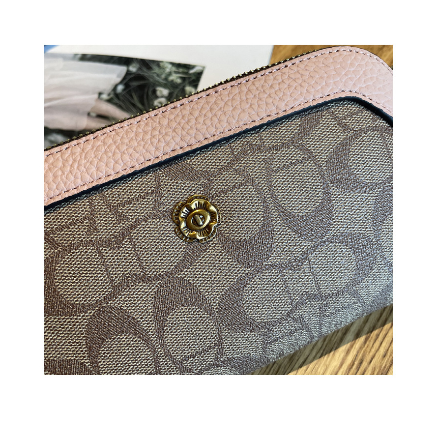 Ví Cầm Tay Dáng Dài Phong Cách retro Thời Trang Cho Nữ