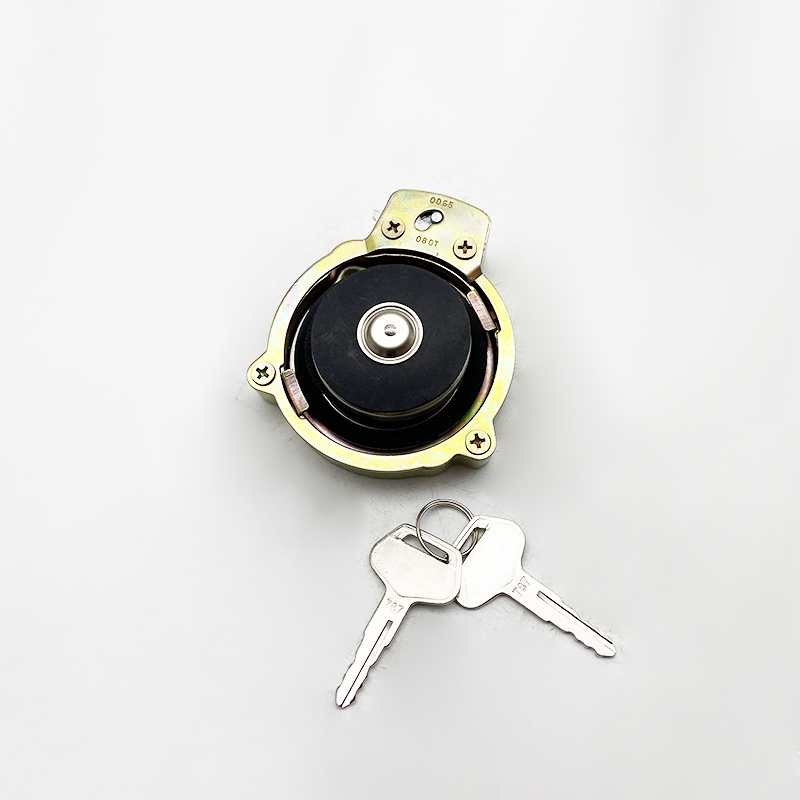 Phụ tùng máy xúc Komatsu PC200-6 vỏ bình dầu thủy lực PC200-7 PC200-8 nắp bình dầu thủy lực có chìa 