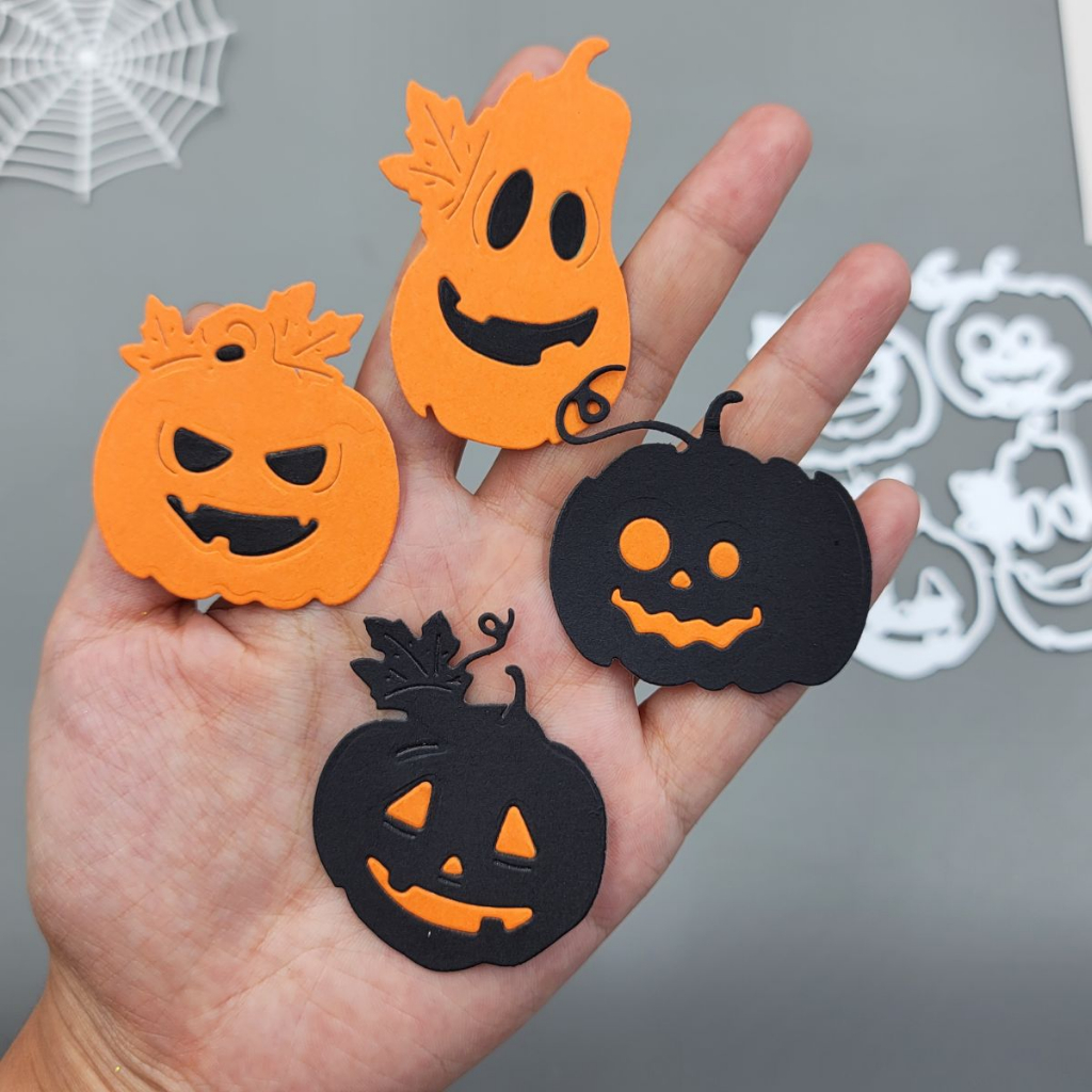 Khuôn Cắt Giấy Kim Loại Họa Tiết halloween