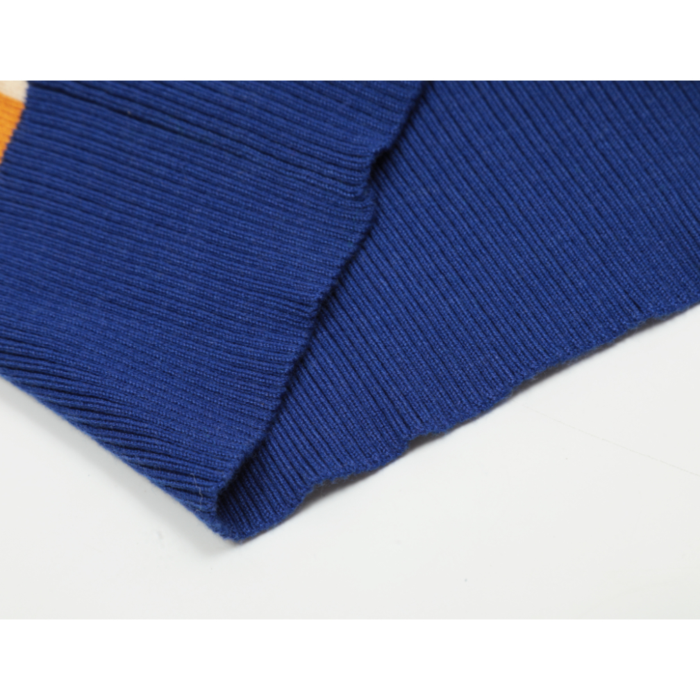 ❤ Ready stock ❤ * Viven * westwood * Áo Khoác cardigan Dệt Kim Thêu Họa Tiết Kẻ Sọc retro niche Xu Hướng Đa Năng