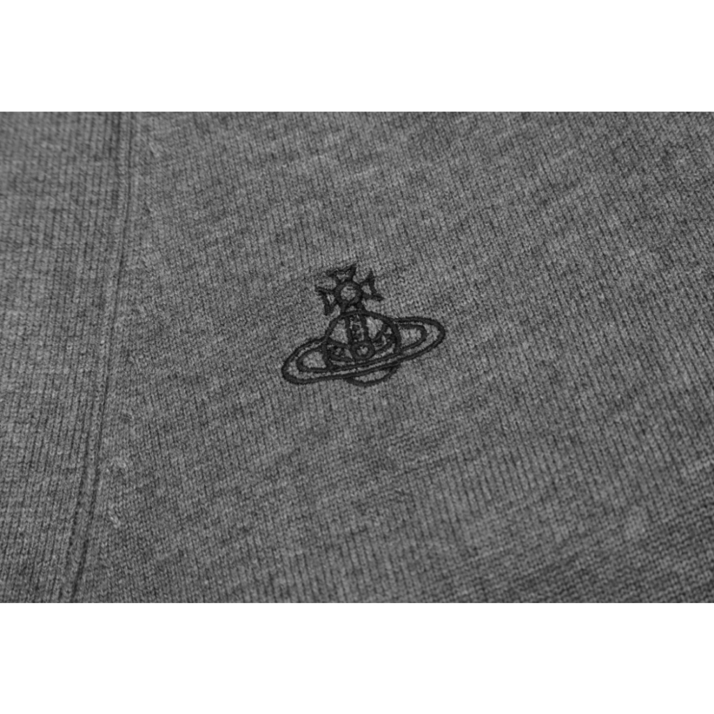 ❤️Ready stock ❤️ * Vivienne * westwood * Áo Khoác cardigan Dệt Kim Thêu Chữ Đa Năng Xu Hướng