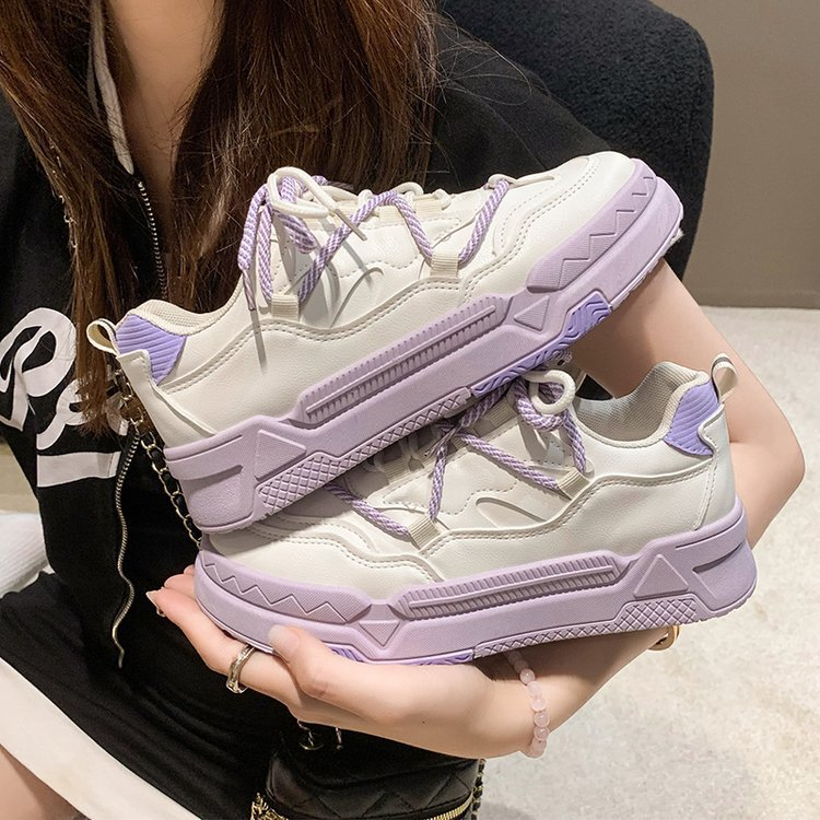 Giày thể thao nữ độn đế hót hít cá tính hót trend  AA6537