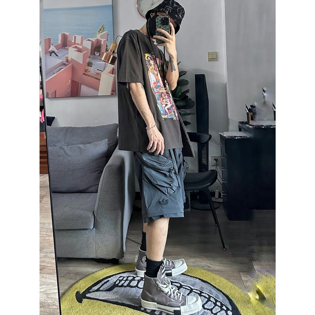 Giày Thể Thao converse x rick Owenshdw taylor chuck 1970s Màu Nâu Thời Trang Cao Cấp