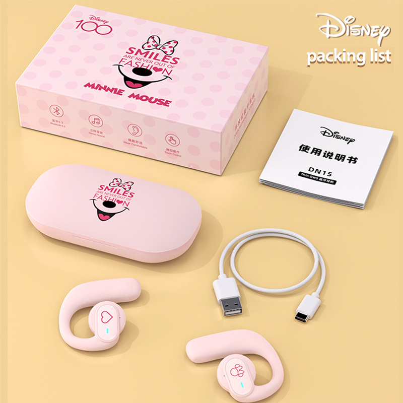 Disney Tai Nghe bluetooth 5.3 dn15 hifi Chống Nước Giảm Tiếng Ồn Kèm Mic Cho iphone xiaomi huawei Điện Thoại