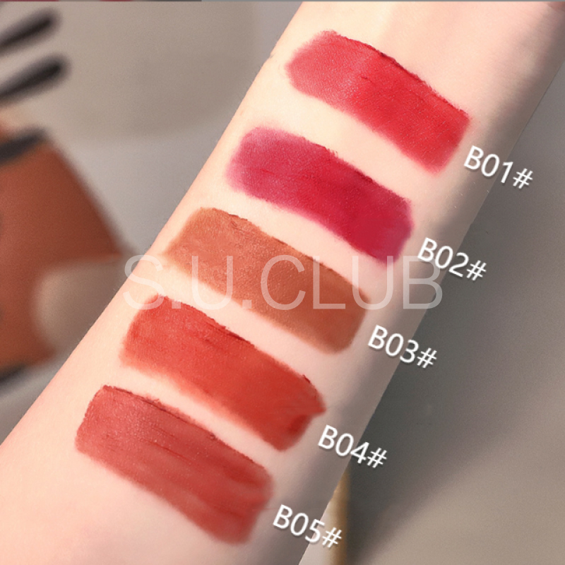 Móc khóa gấu son môi/son bóng lì lâu trôi chống nước dưỡng ẩm dùng cho học sinh