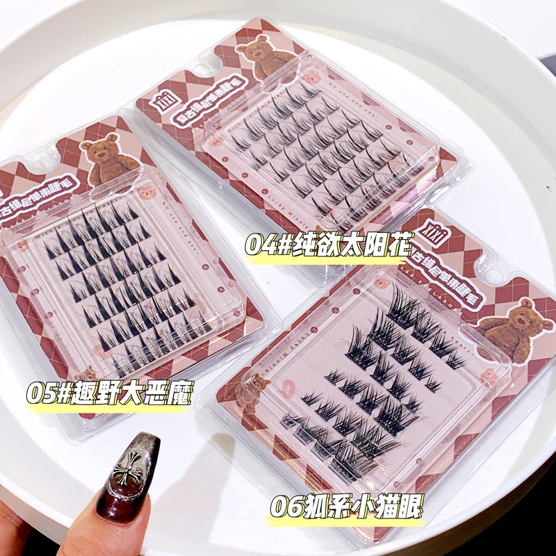 Lông Mi Giả Hình Truyện Tranh Thái Lan Tự Nhiên Dễ Dàng Bắt Đầu Phong Cách retro pooh