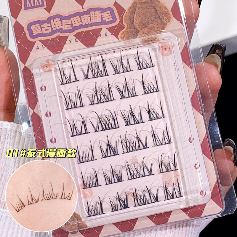 Lông Mi Giả Hình Truyện Tranh Thái Lan Tự Nhiên Dễ Dàng Bắt Đầu Phong Cách retro pooh