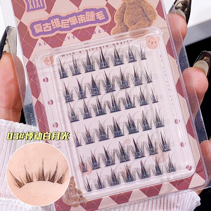 Lông Mi Giả Hình Truyện Tranh Thái Lan Tự Nhiên Dễ Dàng Bắt Đầu Phong Cách retro pooh