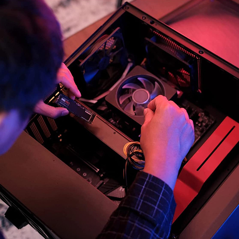 Đĩa Cứng Rời pcie gen 4.0X4 nvme 2.0 Cho Máy Tính Bàn samsung 1tb m2 2280 ssd 990 pro 2tb