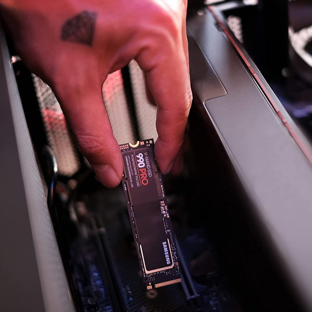 Đĩa Cứng Rời pcie gen 4.0X4 nvme 2.0 Cho Máy Tính Bàn samsung 1tb m2 2280 ssd 990 pro 2tb