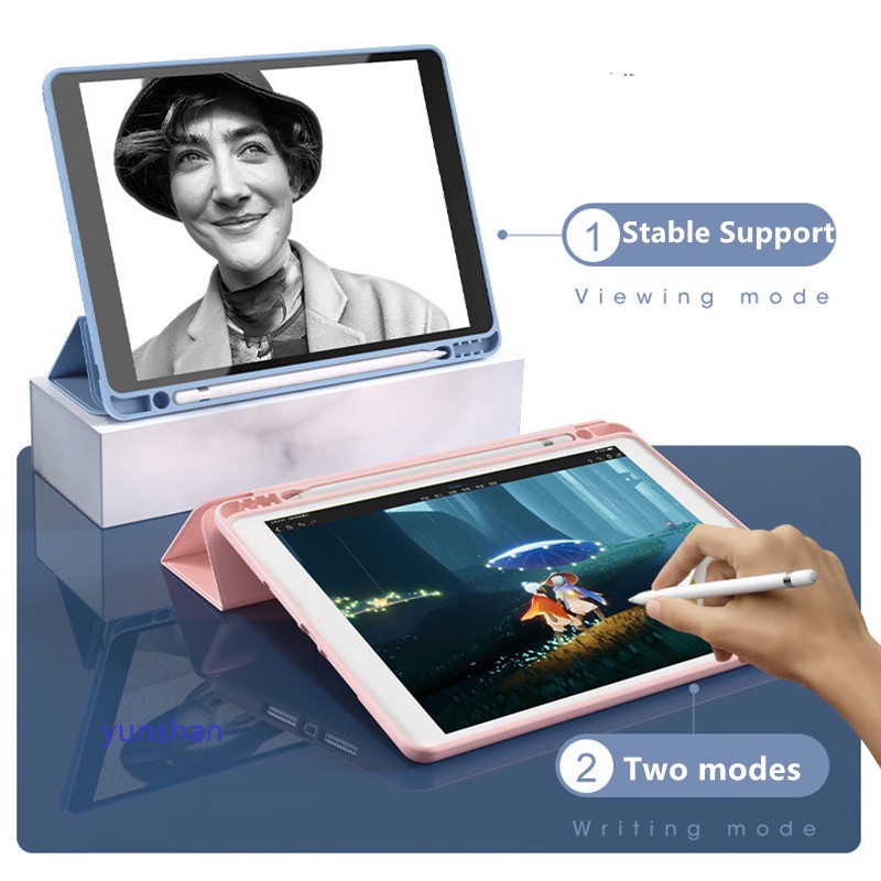 Bao Da Máy Tính Bảng Thông Minh Cho ipad gen 10 9 8 7 6 5 air 5 4 3 2 pro 12.9 11 inch mini 6 5 4 3 2 Ốp