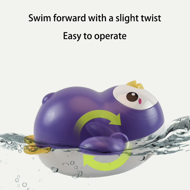 Huio Đồ Chơi Nhà Tắm Hình Chim Cánh Cụt Hoạt Hình Cho Bé