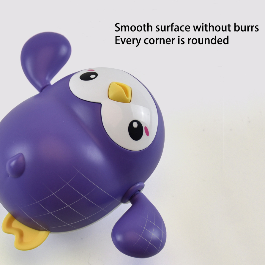 Huio Đồ Chơi Nhà Tắm Hình Chim Cánh Cụt Hoạt Hình Cho Bé