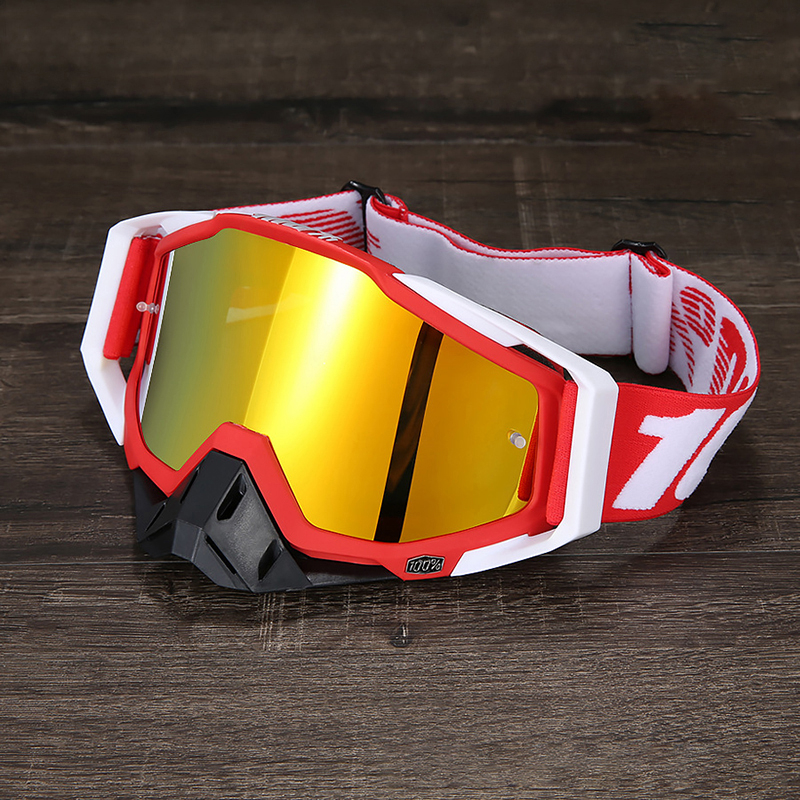 100% Motocross Kính UV400 Kính Xe Máy MTB Mũ Bảo Hiểm Kính Nam Nữ Moto Off-road Thể Thao Sắc Thái Ch