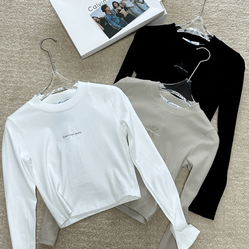 2023 new jeans series long-sleeved t-shirt
