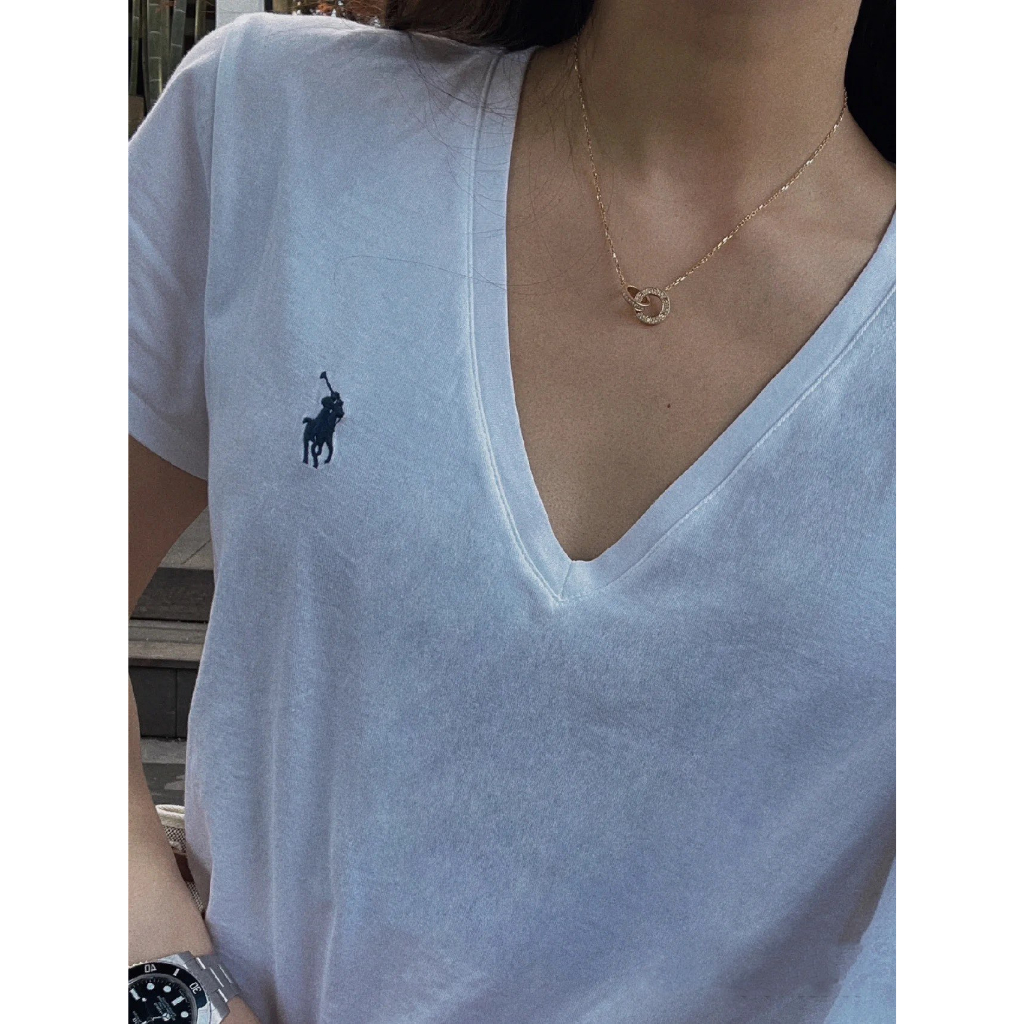 2023 mới rapha laurant v-neck t-shirt