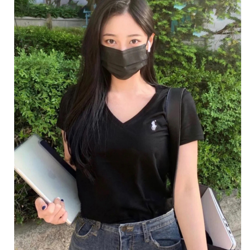 2023 mới rapha laurant v-neck t-shirt