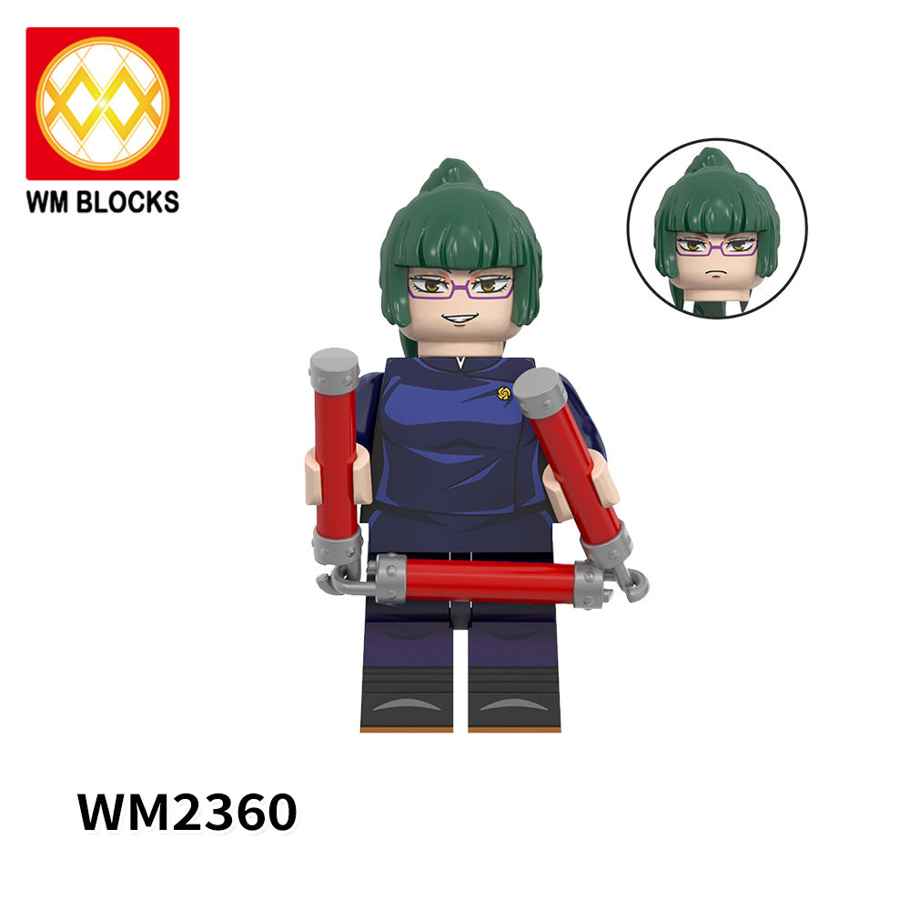 Khối Mô Hình Đồ Chơi Jutsu kaisen anime gojo satoru panda wm6140