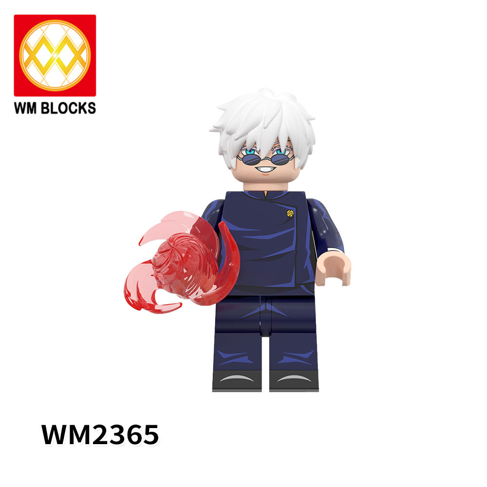 Khối Mô Hình Đồ Chơi Jutsu kaisen anime gojo satoru panda wm6140